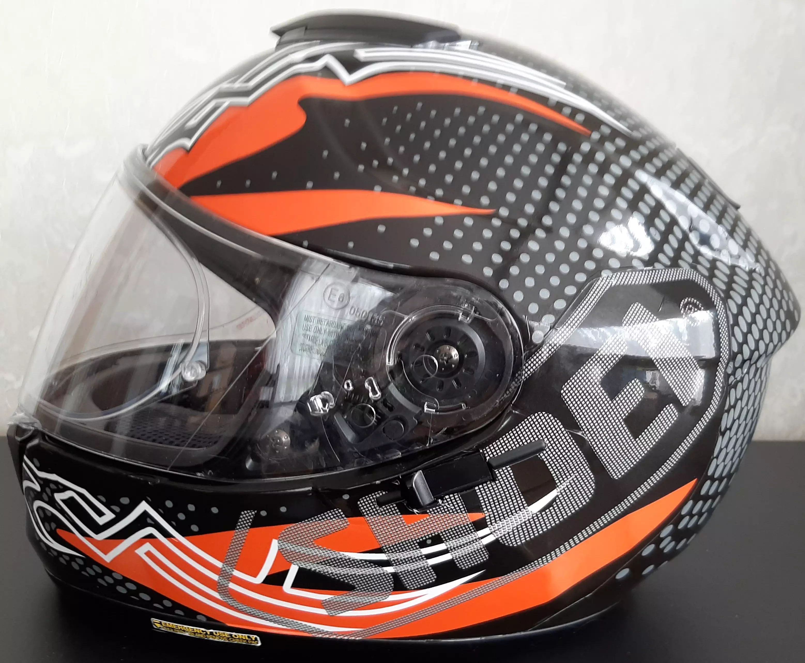 Après Full Covering Casque Shoei Latéral