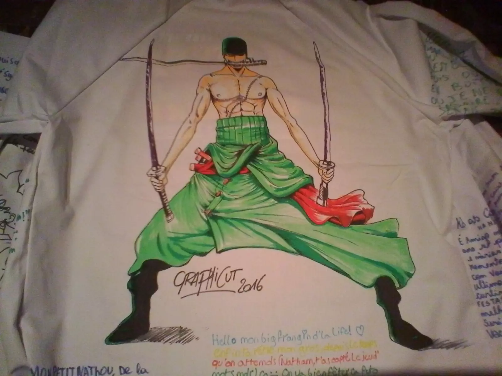 Tablier Roronoa Zoro